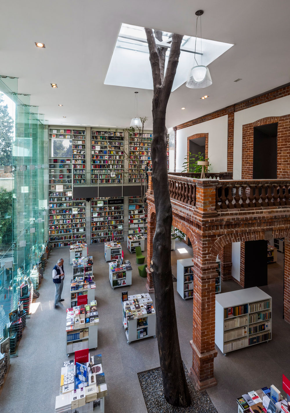 Librería contemporánea. Librerías Ciudad de México