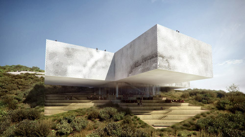Museo en área verde. Arquitectos internacionales en México. 