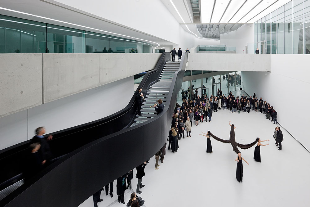Zaha Hadid, galería de arte.