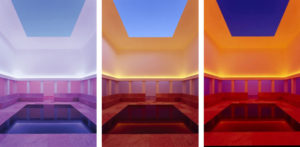 James Turrell obras. Colores.