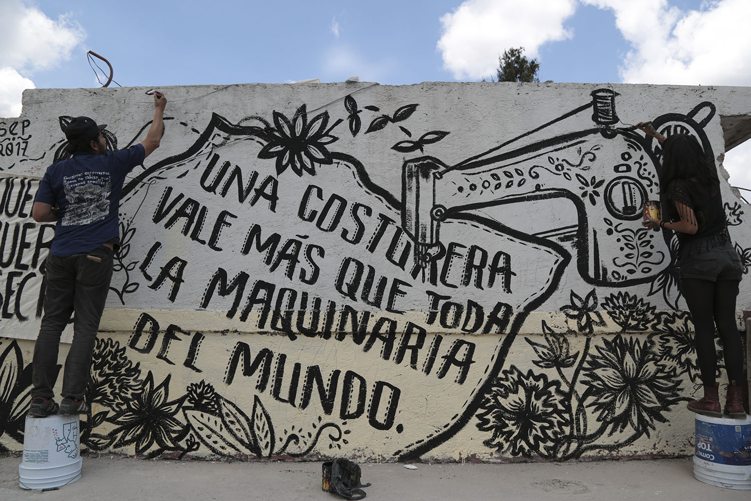 Chimalpopoca. Lorena Wolffer mural 