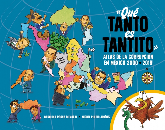 Libro con el mapa de México en la portada. Libros de abril. 