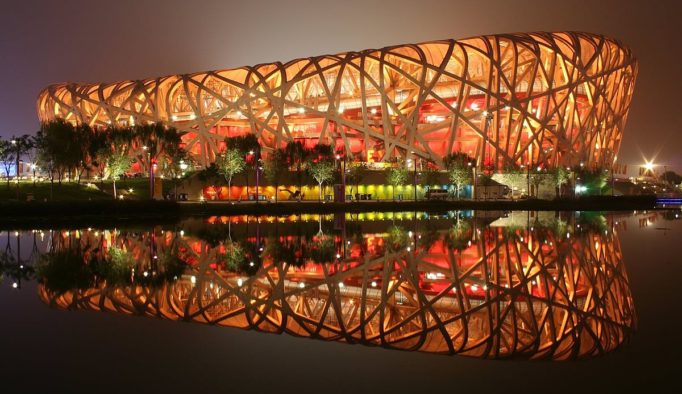 Estadio olímpico chino. Ai Weiwei obras.