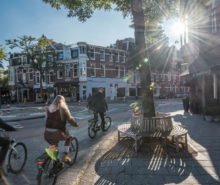 Ámsterdam es una ciudad ideal para andar en bicicleta