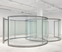 Instalación de vidrio. Art Basel 2019.