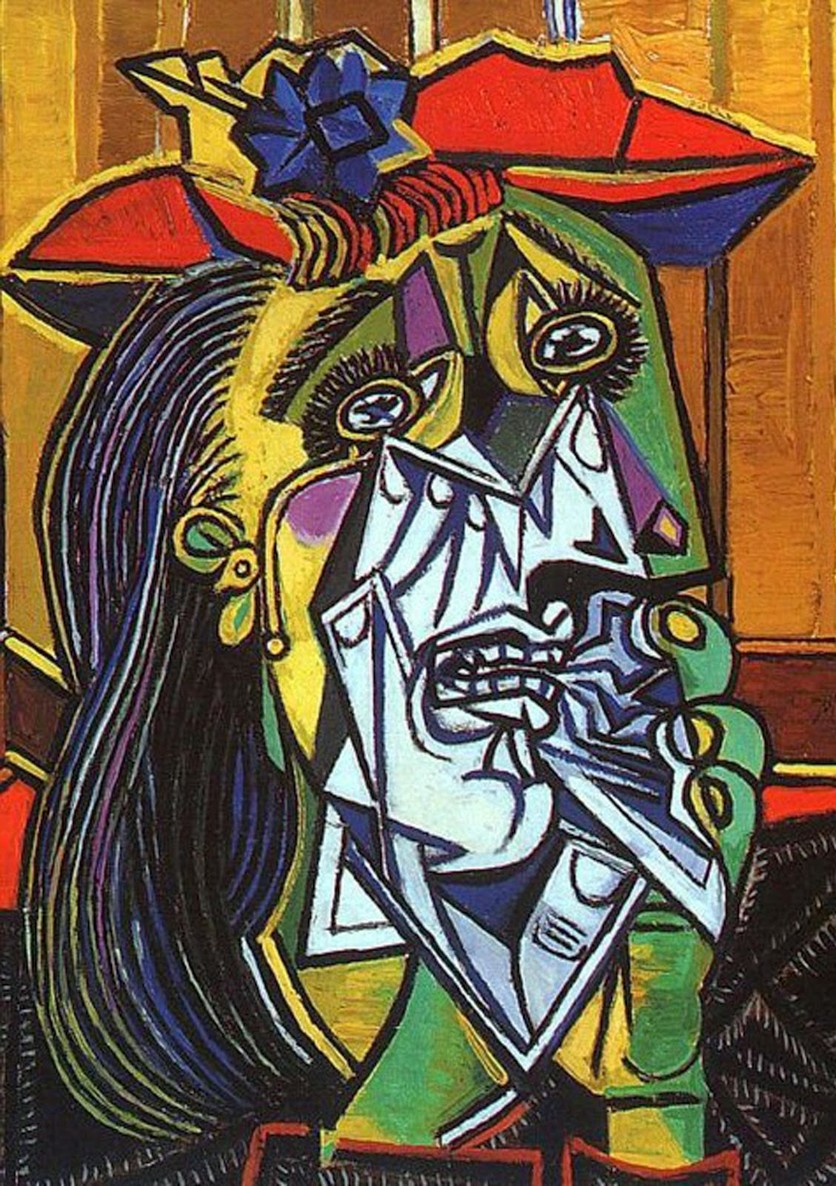 Exposiciones CDMX 2020. Pablo Picasso mujer llorando.