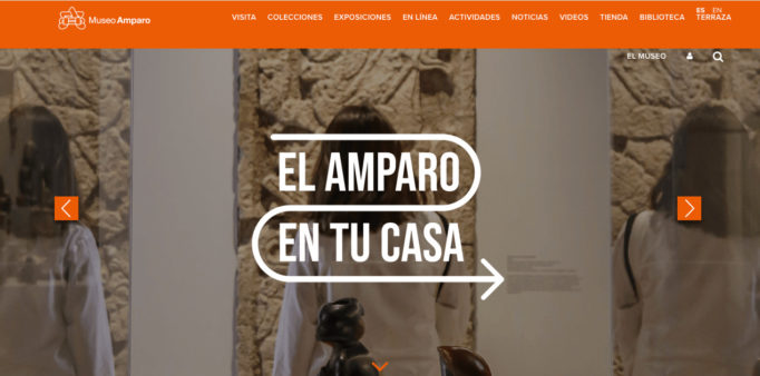 Museos virtuales. Museo Amparo.