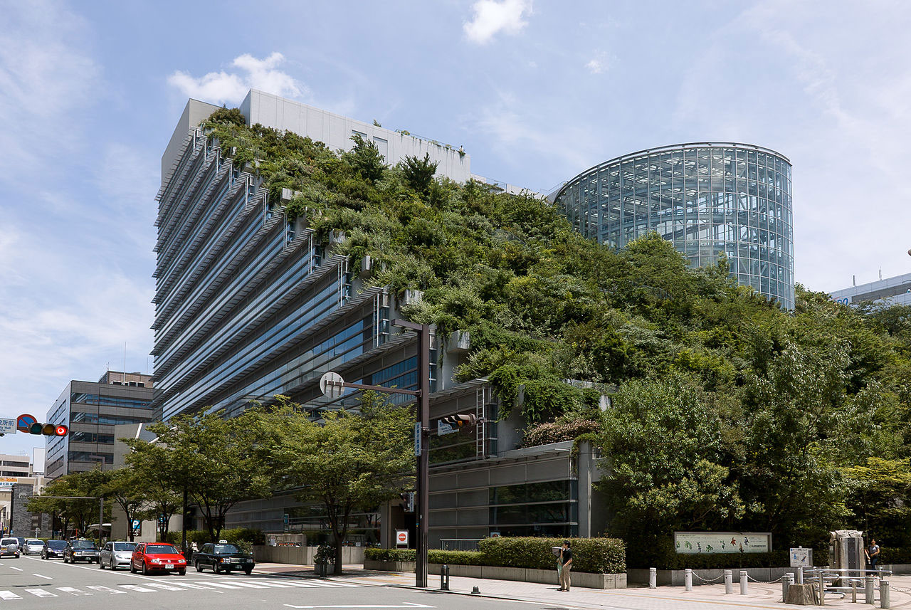 Edificios verdes. Fundación ACROS Fukuoka.