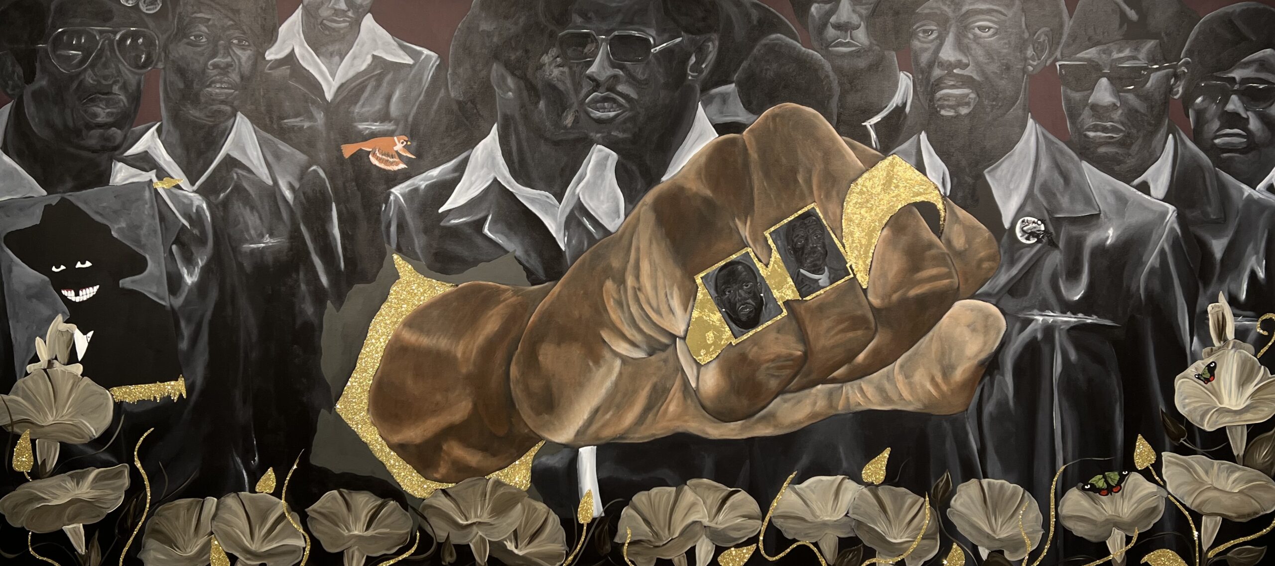 Jammie Holmes en Marianne Boesky Gallery